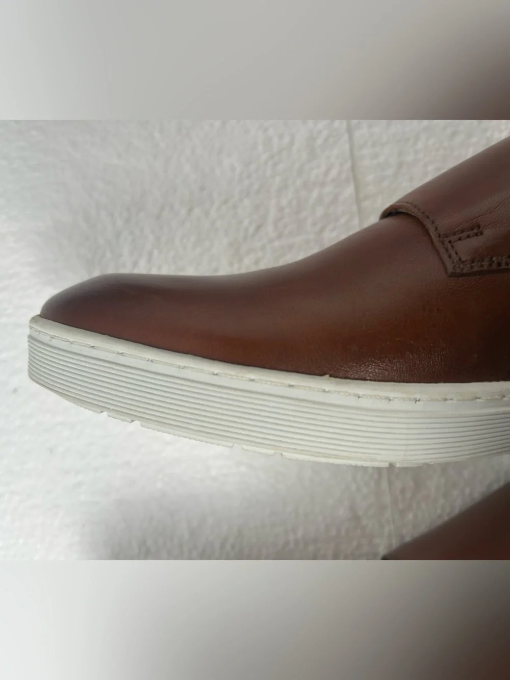 Men's Brown Double Monk Strap Leather Shoe 8.5 made in Brazil 🇧🇷